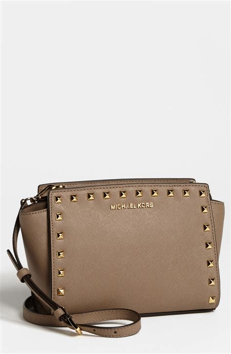 michael kors women's selma saffiano leather bag|saffiano leather cross body bag.